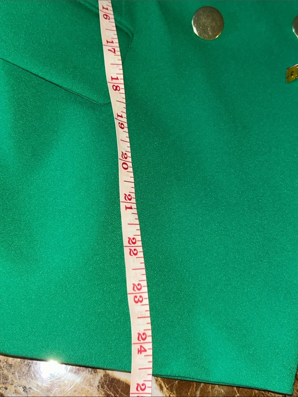 House Of Harlow 1960  Double-Breasted Green Blazer Jacket